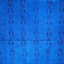 Load image into Gallery viewer, Blue Tuareg and Black Mud Cloth