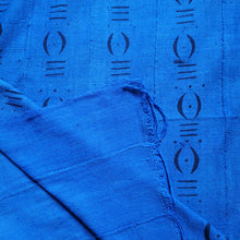 Load image into Gallery viewer, Blue Tuareg and Black Mud Cloth