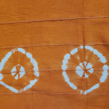Load image into Gallery viewer, Orange and White Mud Cloth