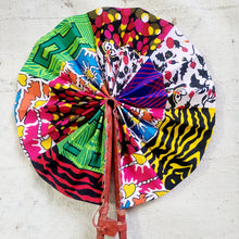 Load image into Gallery viewer, Mix-Print African Fan