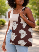 Load image into Gallery viewer, Map of Africa Tote Bag
