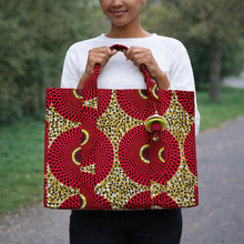 Load image into Gallery viewer, Kadi African Print Tote Bag