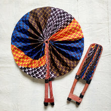 Load image into Gallery viewer, Mix Colors African Print Fan
