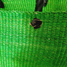 Load image into Gallery viewer, Ghana Shoulder Basket Bag-Light Green
