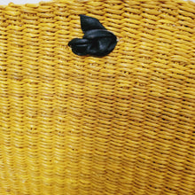 Load image into Gallery viewer, Ghana Shoulder Basket Bag - Yellow