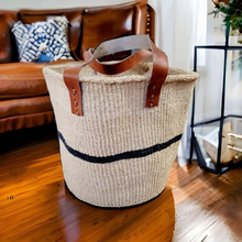 Load image into Gallery viewer, Asante-Sana Sisal Basket With Handles