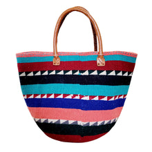 Load image into Gallery viewer, Knit kiondo Basket Bag
