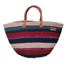 Load image into Gallery viewer, Knit kiondo Basket Bag