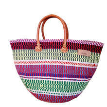 Load image into Gallery viewer, Knit kiondo Basket Bag