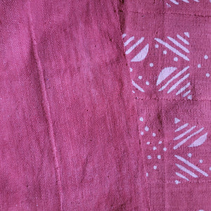 Red and White Mud Cloth