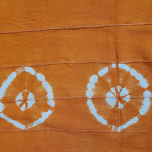 Load image into Gallery viewer, Orange and White Mud Cloth

