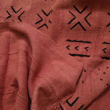Load image into Gallery viewer, Orange Arrow &amp; Pattern Mud Cloth
