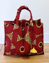 Load image into Gallery viewer, Kadi African Print Tote Bag
