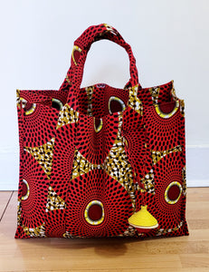 Kadi African Print Tote Bag