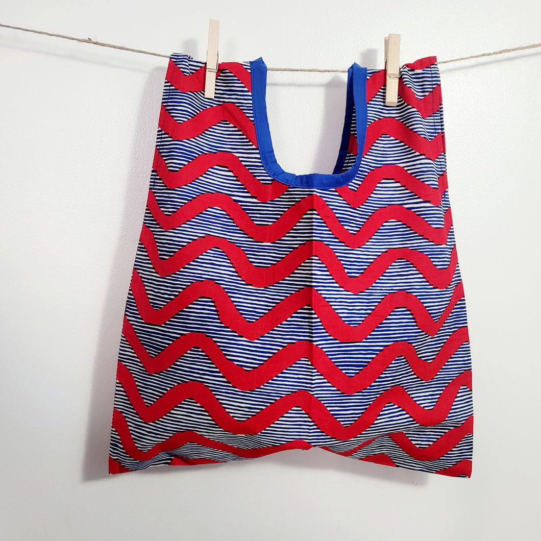 Reusable African Tote Bag