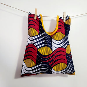 Reusable African Tote Bag