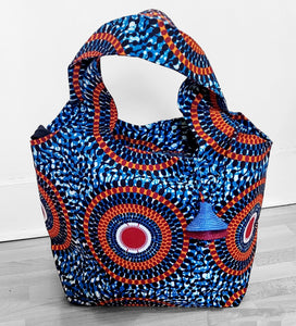 Miata African Print Shoulder Bag