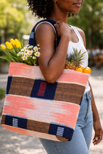 Load image into Gallery viewer, Ivory Coast Frabic Bag
