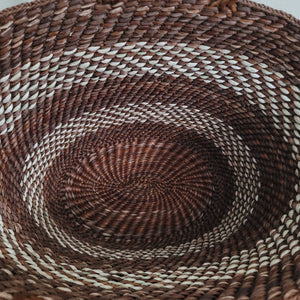 Tanzania Iringa Basket- Chocolate Brown