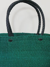 Load image into Gallery viewer, Ghana Shoulder Basket Bag- Dark Green
